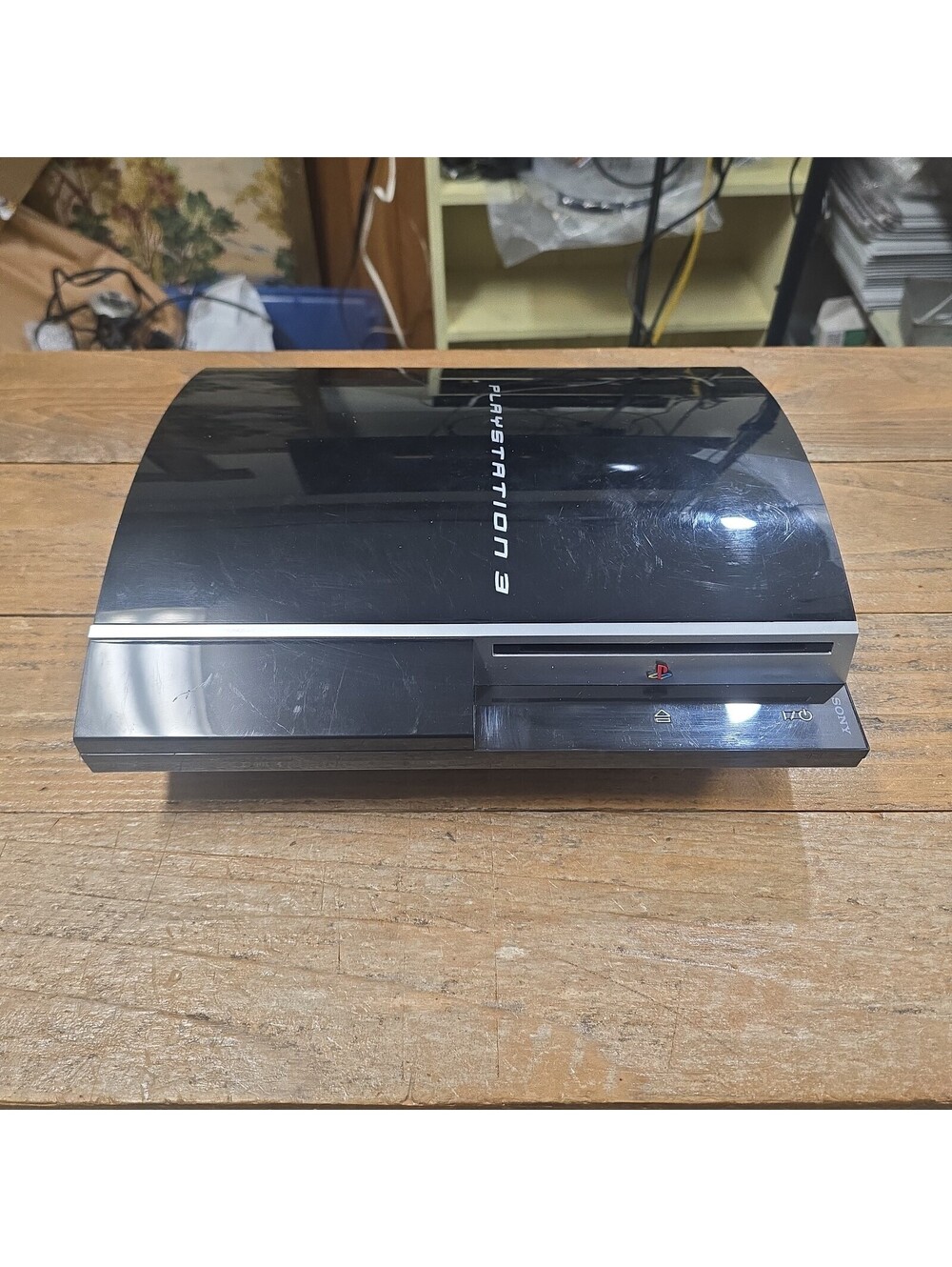 Sony PlayStation 3 Fat PS3 80GB Console For Parts Or Repair CECHK01 - Red Blink